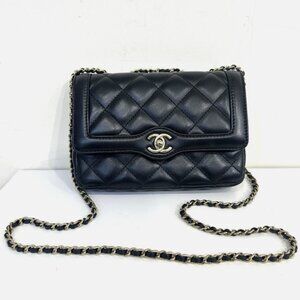 Chanel 2024 Small Pony Style Calfskin Crossbody Flap Bag